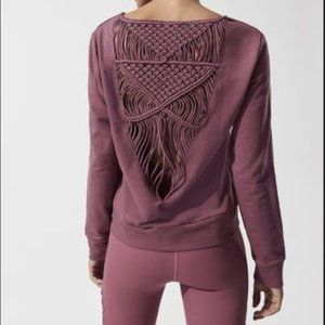 CARBON38 LEGIAN PULLOVER in Mauve Pink